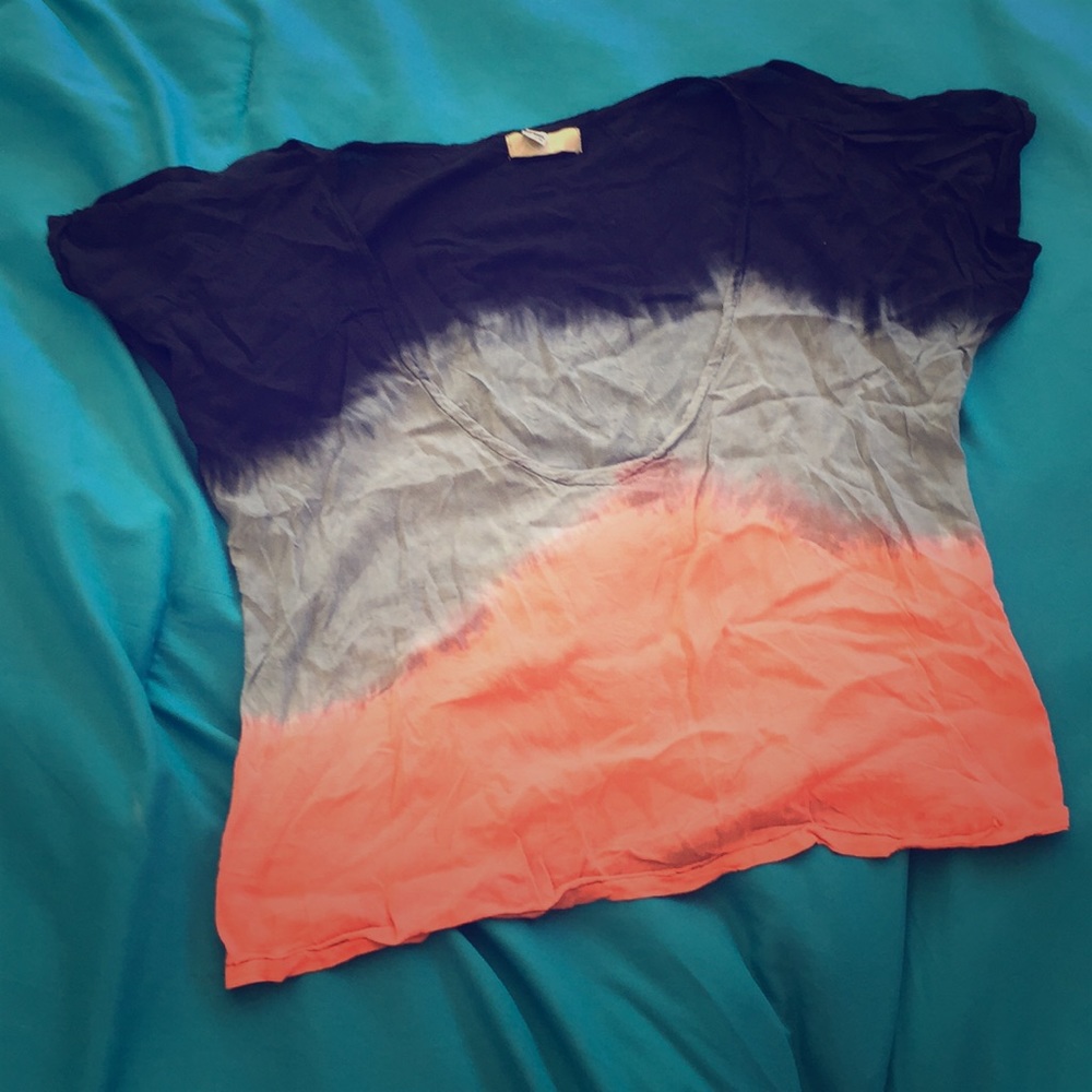 Tie-dyed blouse